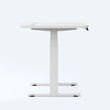 White - Dual Motor - 3 Stage Leg Electric Standing Desk